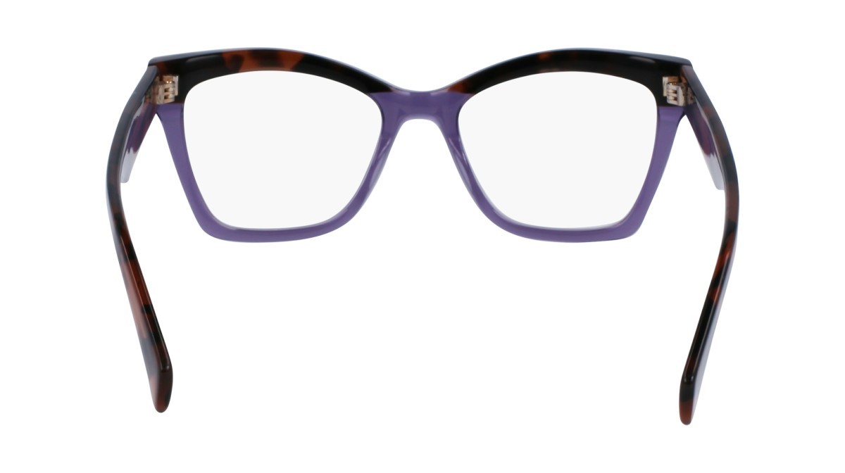 Occhiali da vista Liu Jo LJ2802 (246) colore dark tortoise/violet forma rettangolare 