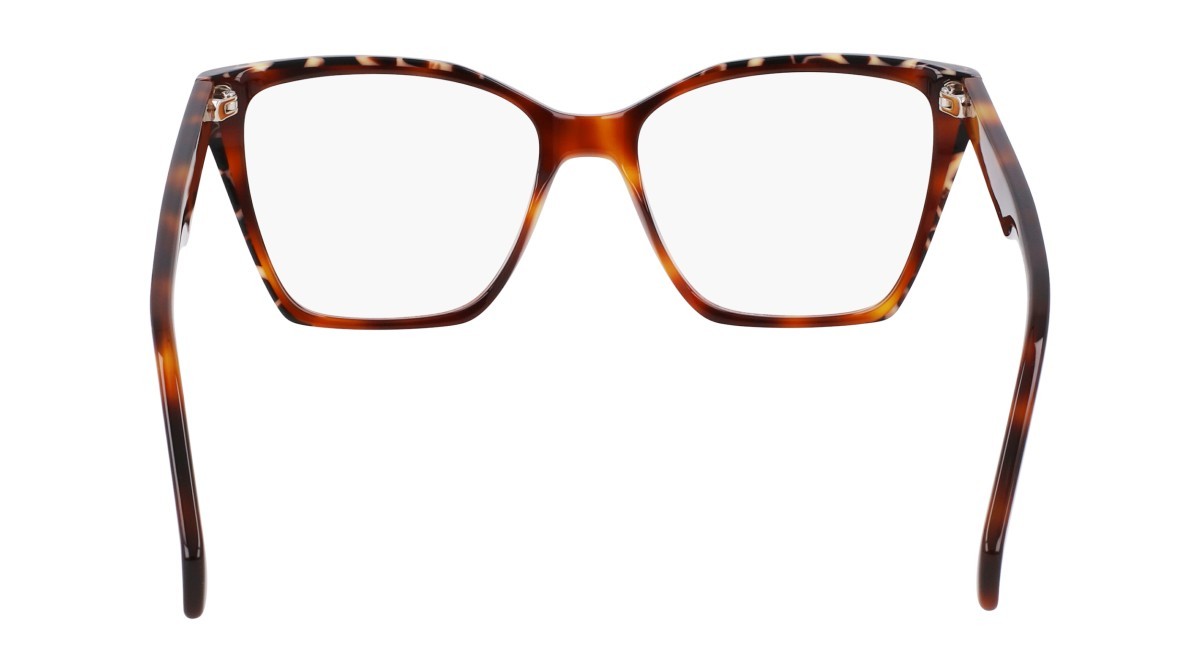 Occhiali da vista Liu Jo LJ2804 (245) colore tortoise/marble brown forma rettangolare lenti colore 2