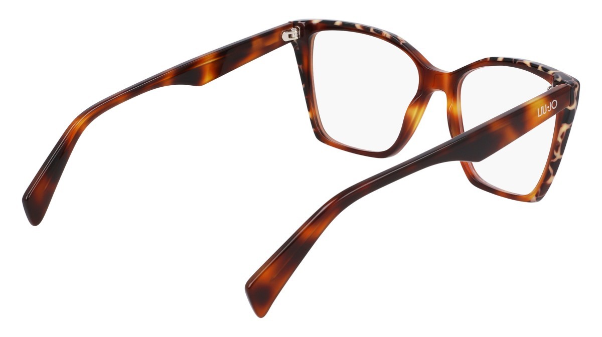 Occhiali da vista Liu Jo LJ2804 (245) colore tortoise/marble brown forma rettangolare lenti colore 2