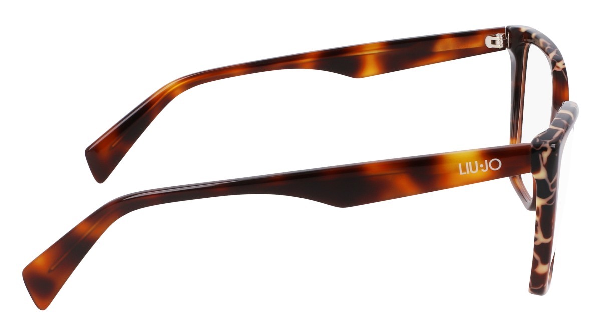 Occhiali da vista Liu Jo LJ2804 (245) colore tortoise/marble brown forma rettangolare lenti colore 2
