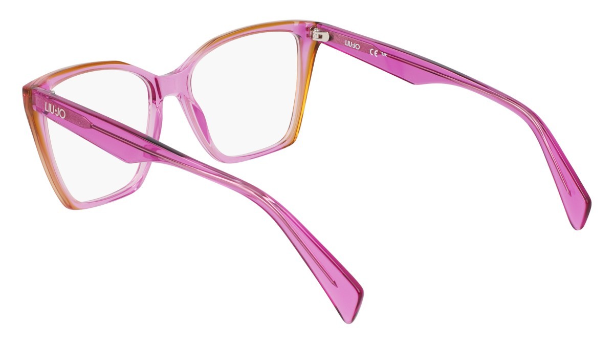 Occhiali da vista Liu Jo LJ2804 (524) colore cyclamen/brown forma rettangolare lenti colore 4