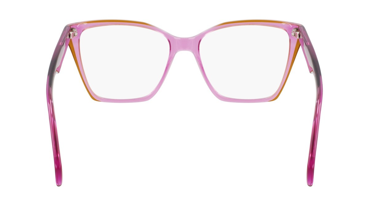 Occhiali da vista Liu Jo LJ2804 (524) colore cyclamen/brown forma rettangolare lenti colore 4