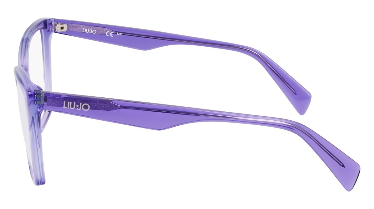 Eyeglasses Liu Jo LJ2804 (533) color violet/light blue shape rectangle lenses colore 5