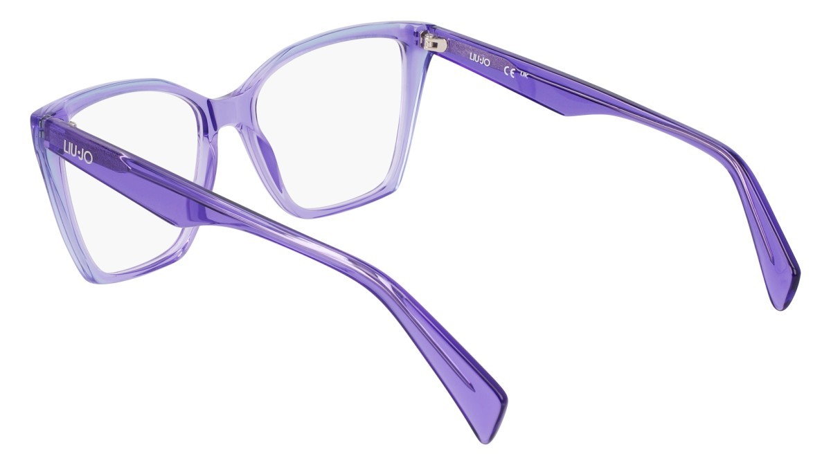 Eyeglasses Liu Jo LJ2804 (533) color violet/light blue shape rectangle lenses colore 5