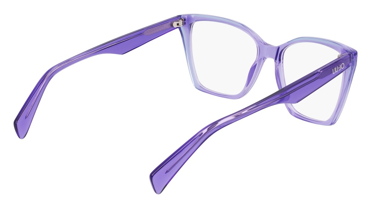 Eyeglasses Liu Jo LJ2804 (533) color violet/light blue shape rectangle lenses colore 5