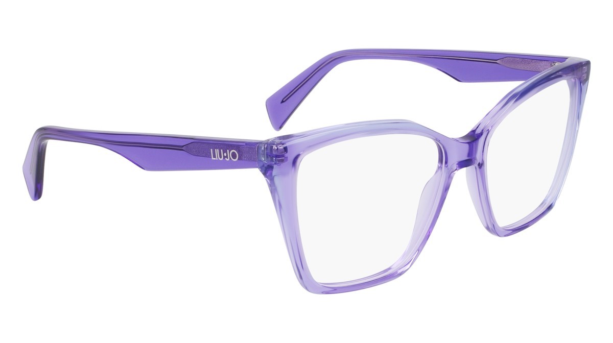 Eyeglasses Liu Jo LJ2804 (533) color violet/light blue shape rectangle lenses colore 5