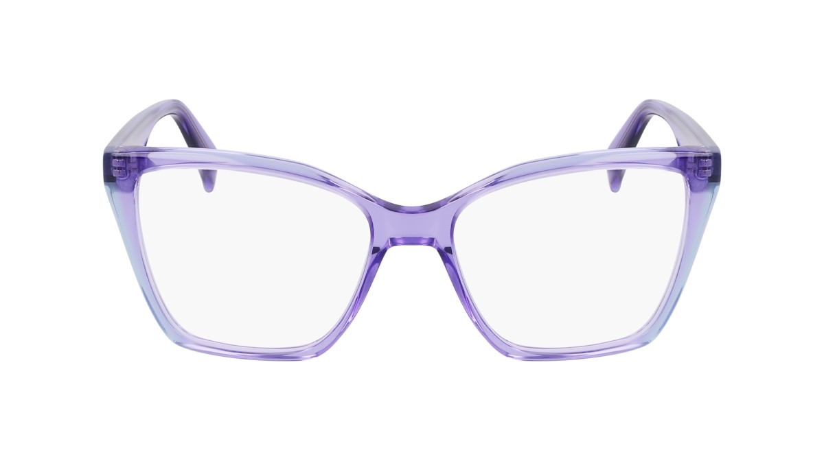 Eyeglasses Liu Jo LJ2804 (533) color violet/light blue shape rectangle lenses colore 5