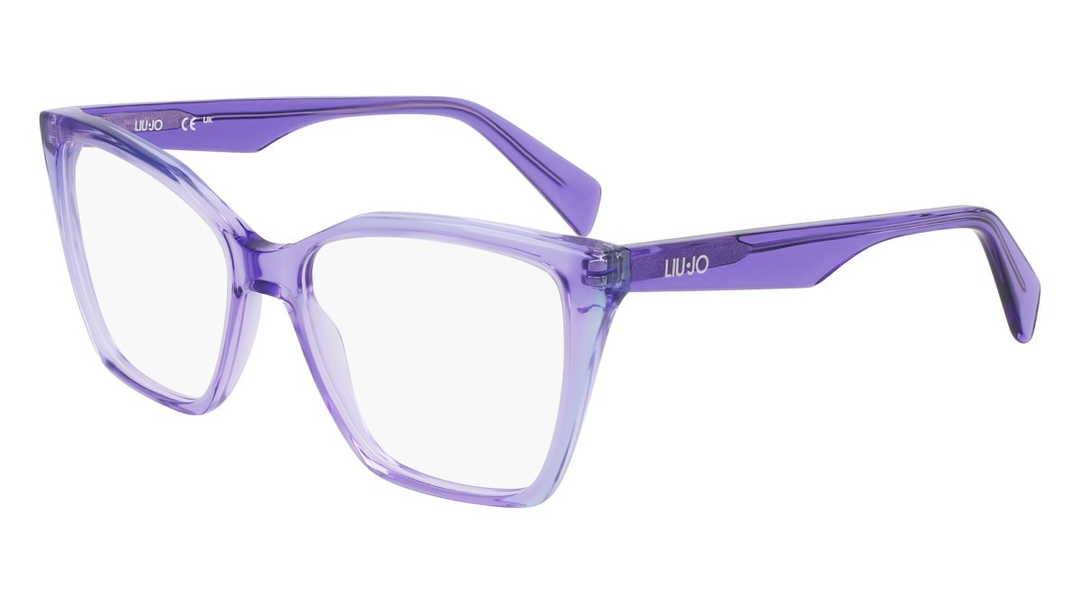 Eyeglasses Liu Jo LJ2804 (533) color violet/light blue shape rectangle lenses colore 5