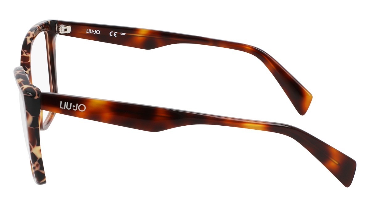 Occhiali da vista Liu Jo LJ2805 (245) colore tortoise/marble brown forma rettangolare lenti colore 2