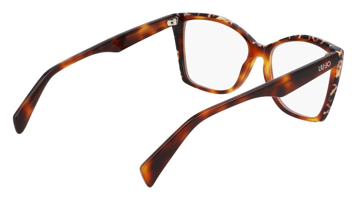 Occhiali da vista Liu Jo LJ2805 (245) colore tortoise/marble brown forma rettangolare lenti colore 2
