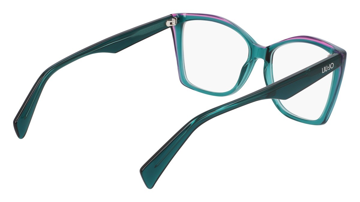 Occhiali da vista Liu Jo LJ2805 (335) colore green/cyclamen forma rettangolare lenti colore 5