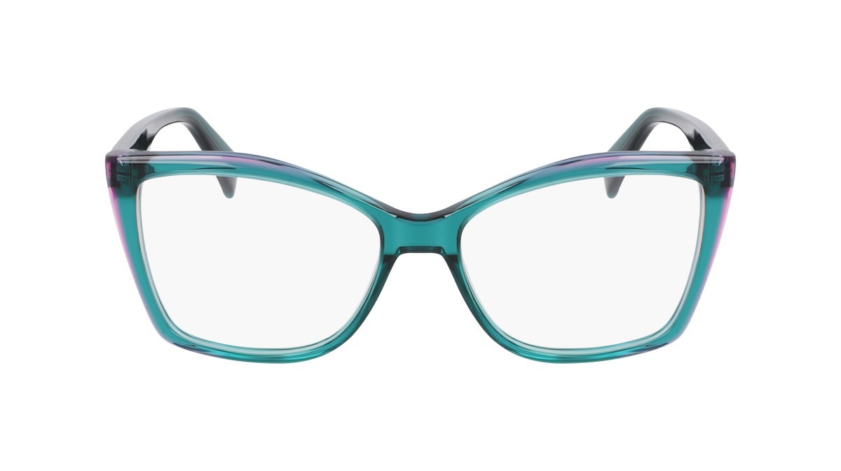 Occhiali da vista Liu Jo LJ2805 (335) colore green/cyclamen forma rettangolare lenti colore 5