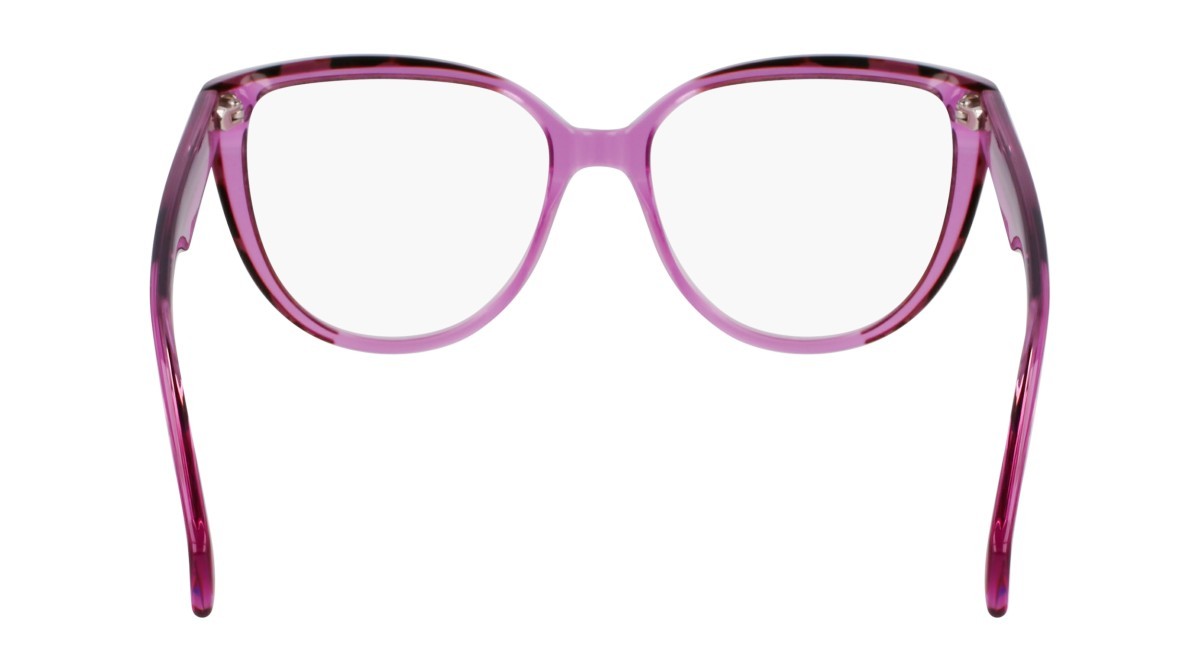 Occhiali da vista Liu Jo LJ2807 (526) colore violet/marble violet forma cat eye lenti colore 4