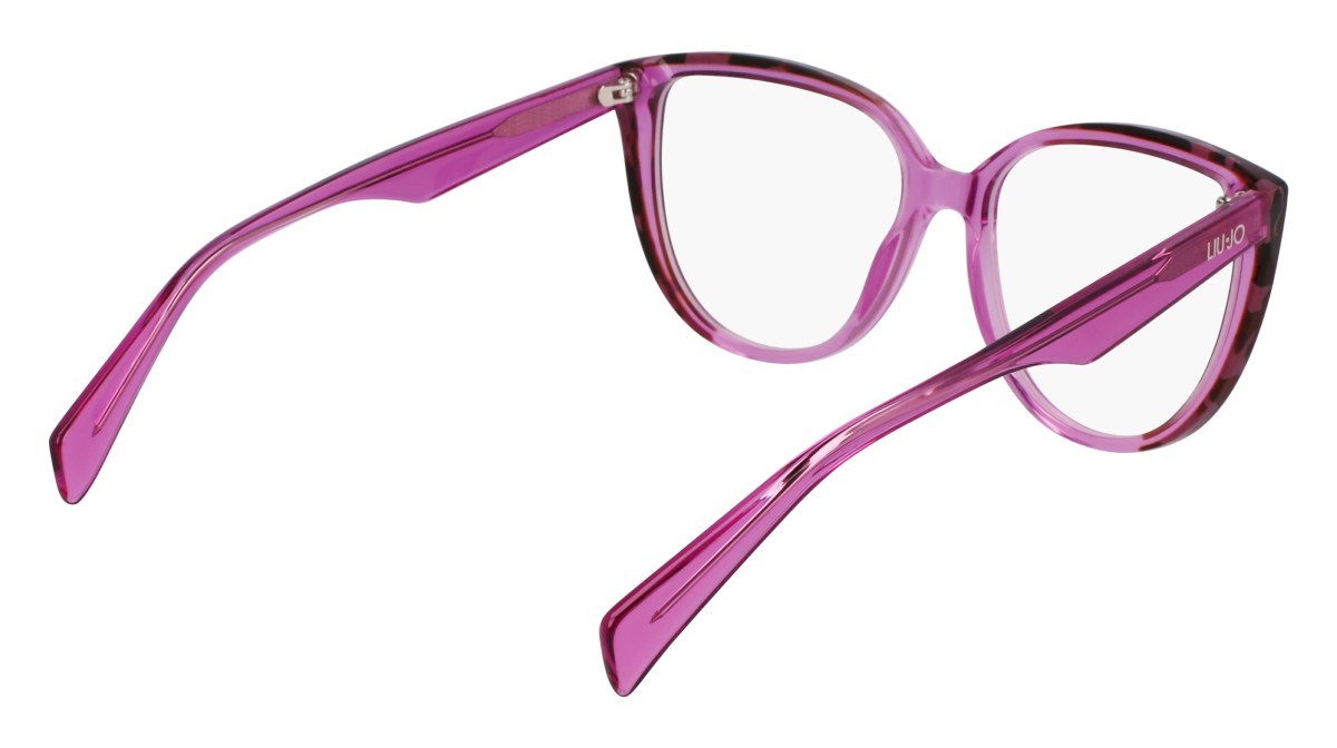 Occhiali da vista Liu Jo LJ2807 (526) colore violet/marble violet forma cat eye lenti colore 4