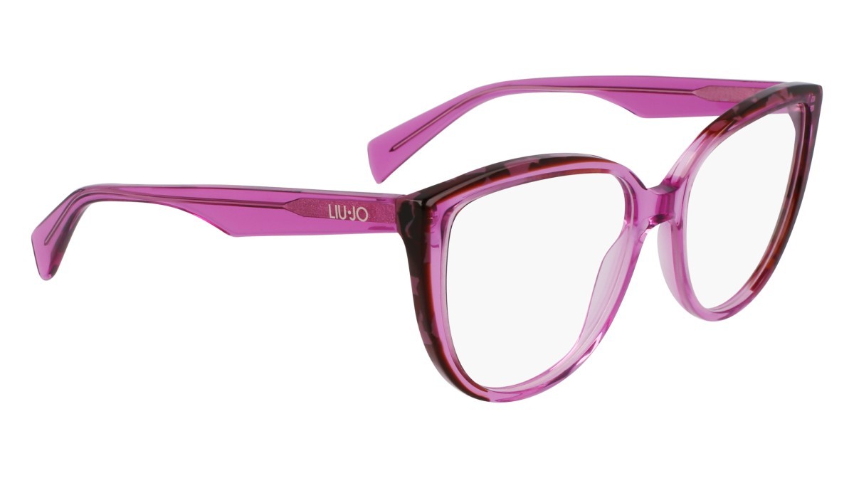 Occhiali da vista Liu Jo LJ2807 (526) colore violet/marble violet forma cat eye lenti colore 4