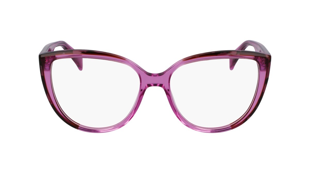 Occhiali da vista Liu Jo LJ2807 (526) colore violet/marble violet forma cat eye lenti colore 4