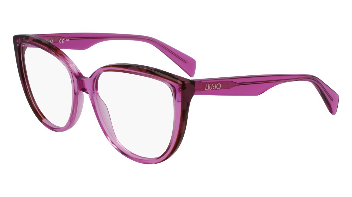 Occhiali da vista Liu Jo LJ2807 (526) colore violet/marble violet forma cat eye lenti colore 4