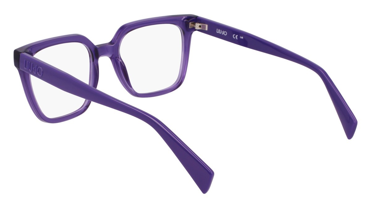 Occhiali da vista Liu Jo LJ2808 (510) colore violet forma quadrato lenti colore 3