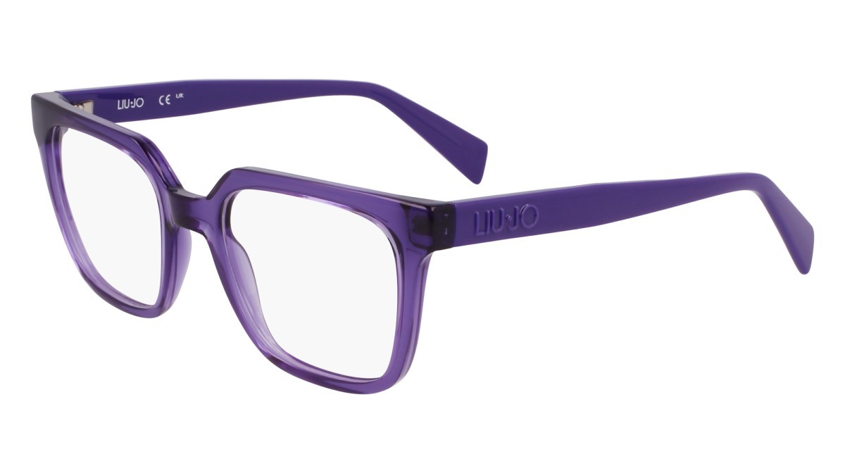 Occhiali da vista Liu Jo LJ2808 (510) colore violet forma quadrato lenti colore 3