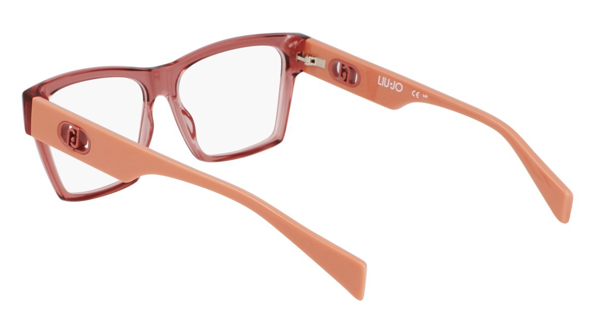 Brillen Liu Jo LJ2810 (610) farbe rose form rechteckig gläser rose
