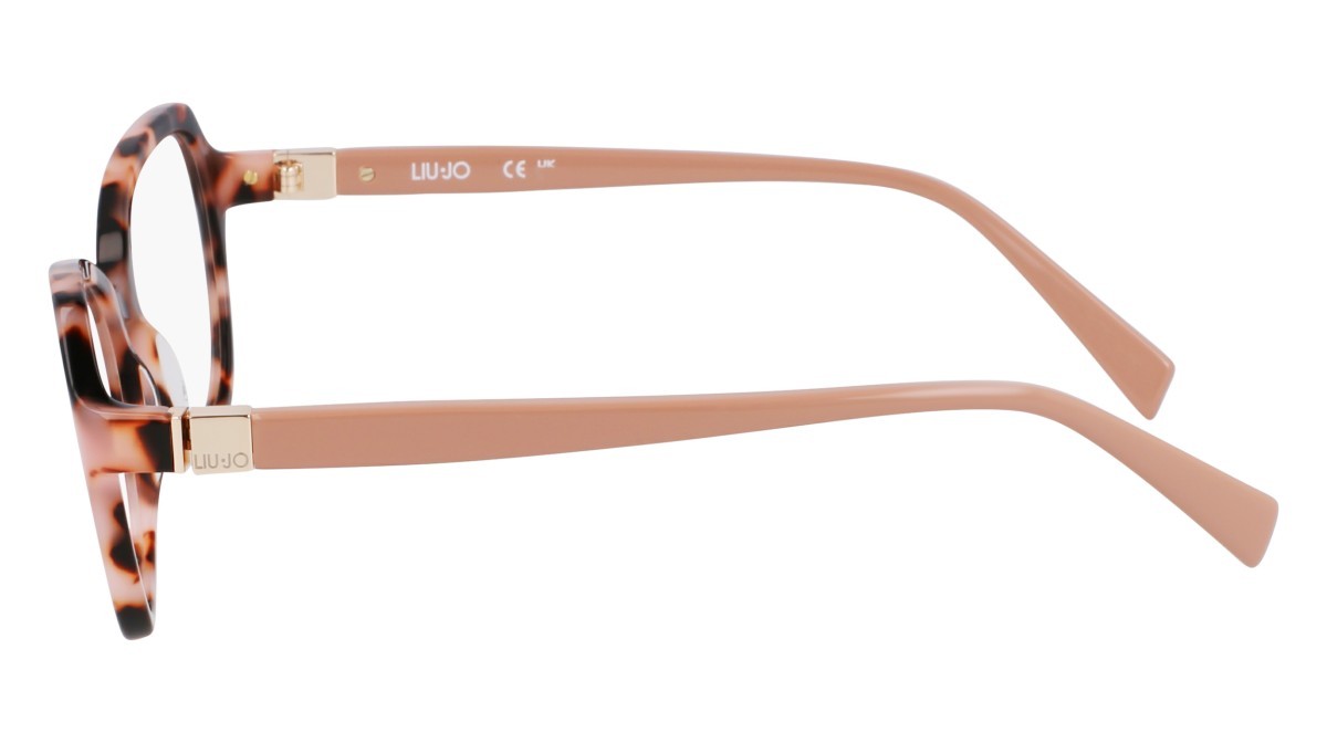 Brillen Liu Jo LJ2813 (658) farbe rose tortoise form pantos gläser colore 3