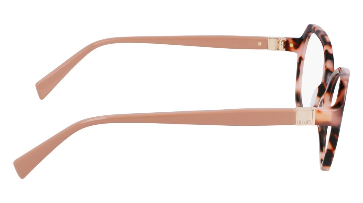 Brillen Liu Jo LJ2813 (658) farbe rose tortoise form pantos gläser colore 3