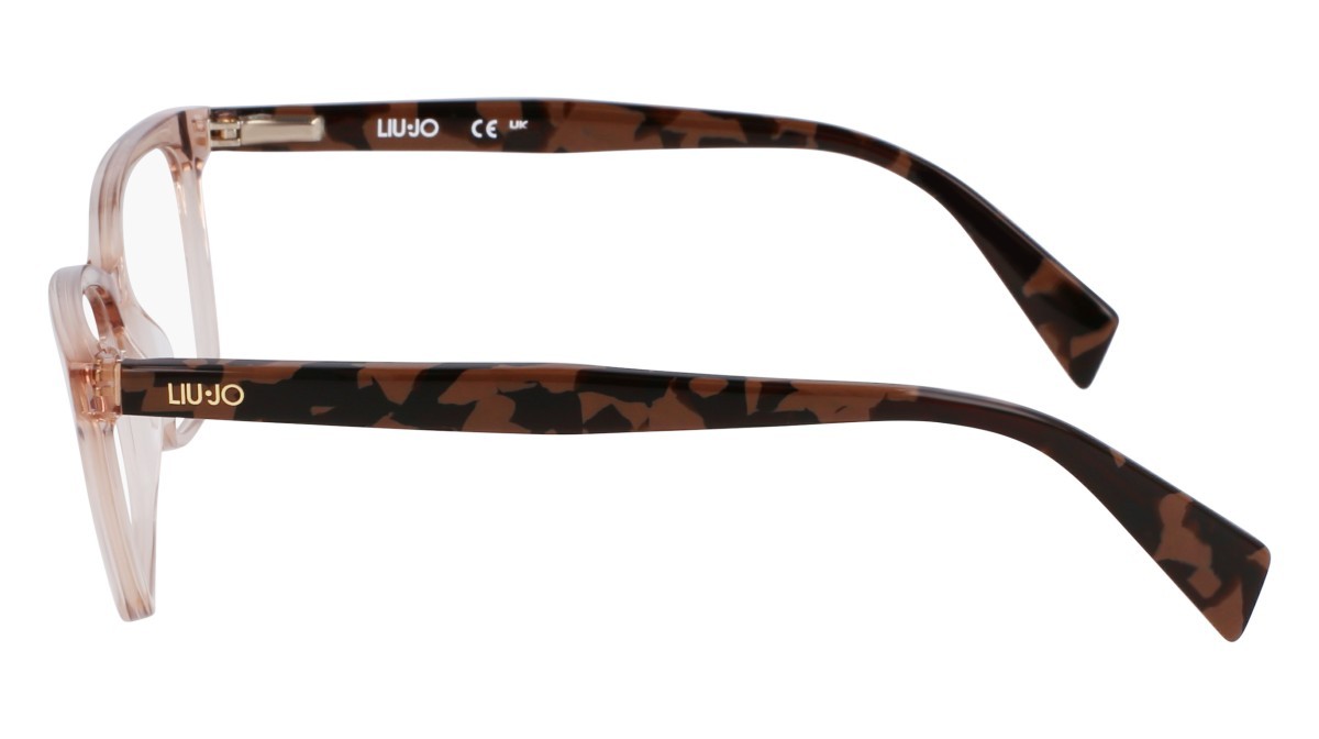 Occhiali da vista Liu Jo LJ2816 (214) colore brown/marble brown forma rettangolare lenti colore 3