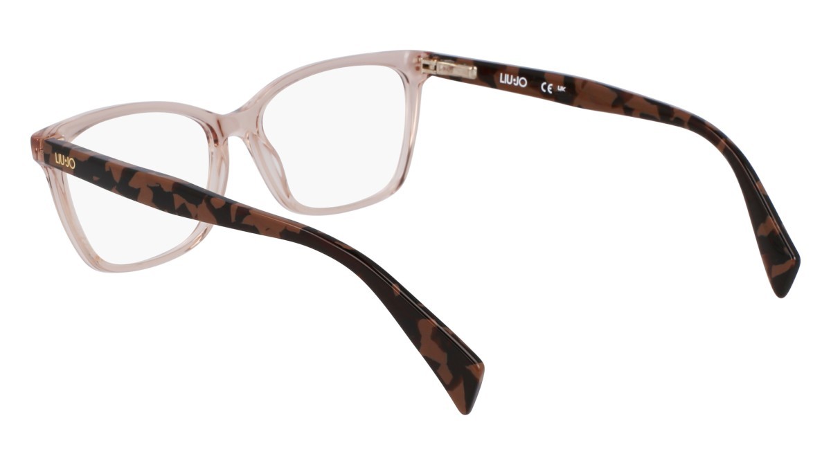 Occhiali da vista Liu Jo LJ2816 (214) colore brown/marble brown forma rettangolare lenti colore 3