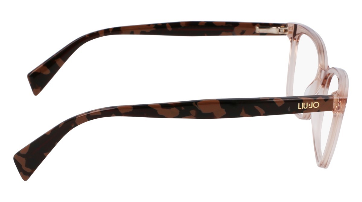 Occhiali da vista Liu Jo LJ2816 (214) colore brown/marble brown forma rettangolare lenti colore 3