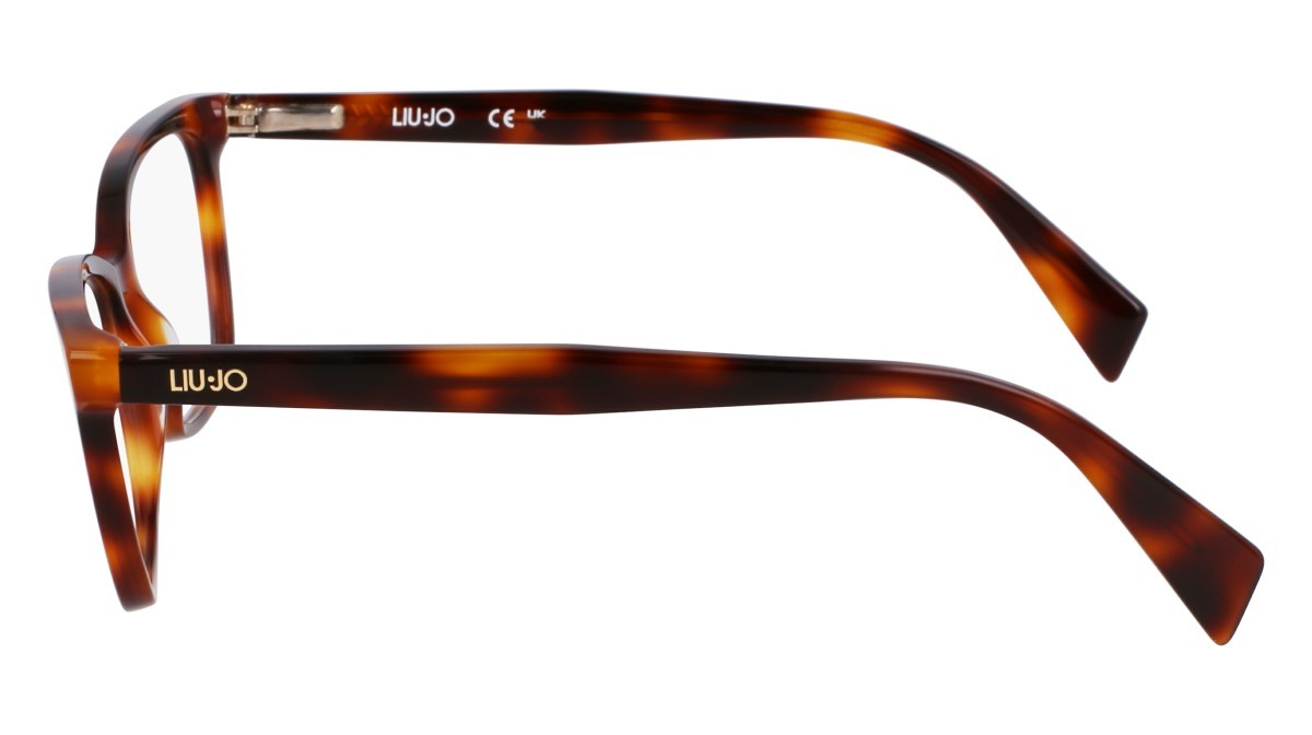 Occhiali da vista Liu Jo LJ2816 (242) colore dark tortoise forma rettangolare lenti colore 2