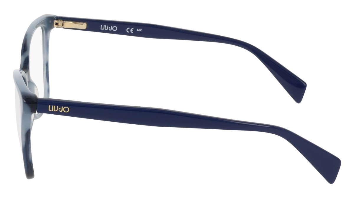 Occhiali da vista Liu Jo LJ2817 (424) colore blue tortoise forma pantos lenti colore - 4