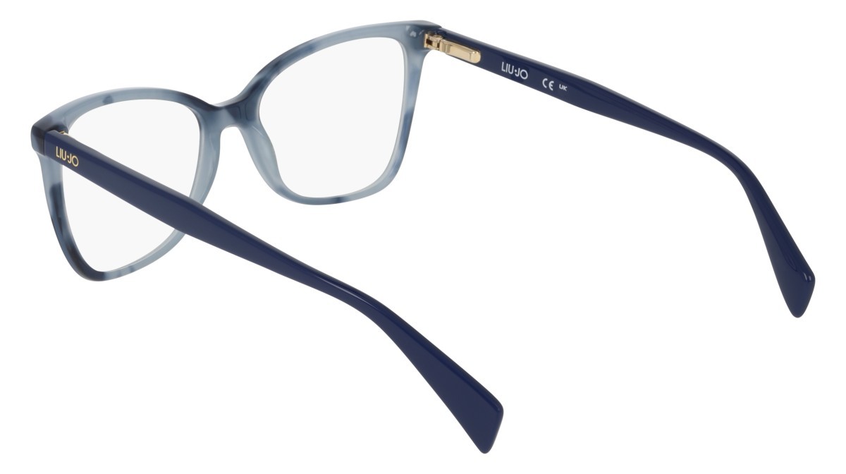 Occhiali da vista Liu Jo LJ2817 (424) colore blue tortoise forma pantos lenti colore - 4