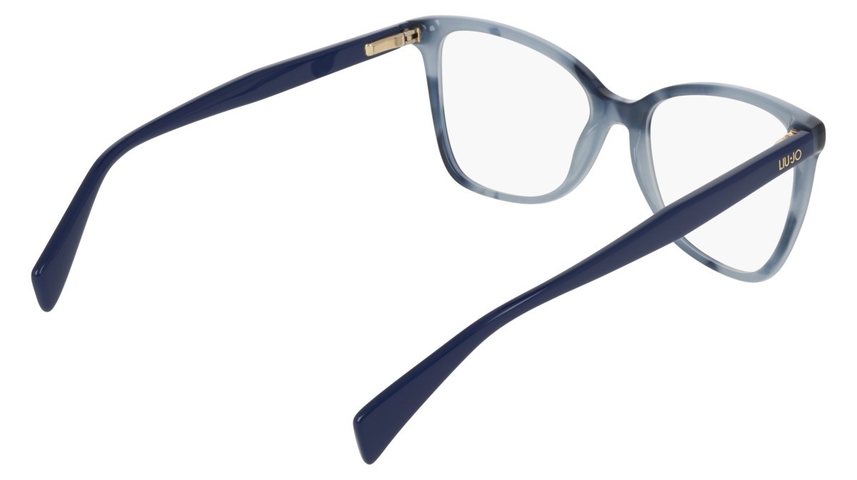 Occhiali da vista Liu Jo LJ2817 (424) colore blue tortoise forma pantos lenti colore - 4
