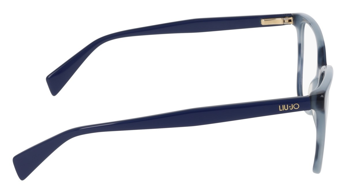 Occhiali da vista Liu Jo LJ2817 (424) colore blue tortoise forma pantos lenti colore - 4