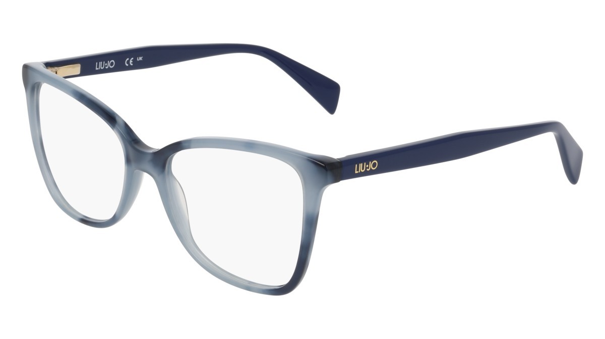 Occhiali da vista Liu Jo LJ2817 (424) colore blue tortoise forma pantos lenti colore - 4
