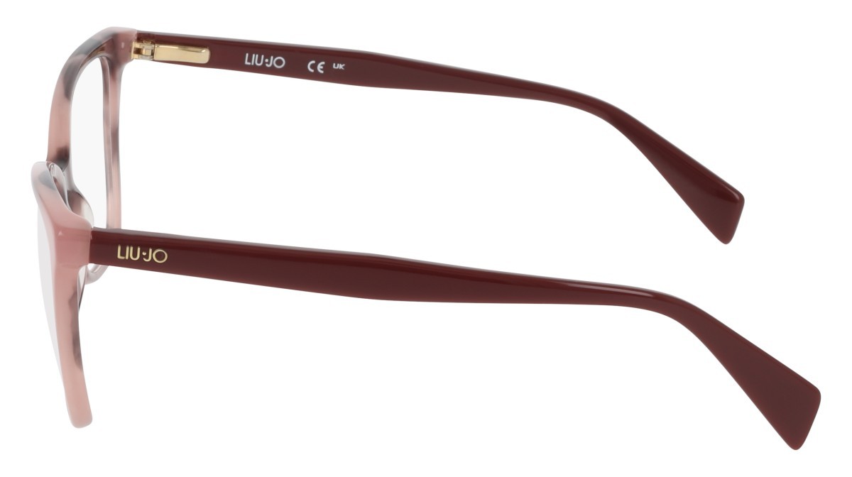 Occhiali da vista Liu Jo LJ2817 (658) colore rose tortoise forma pantos lenti colore - 3