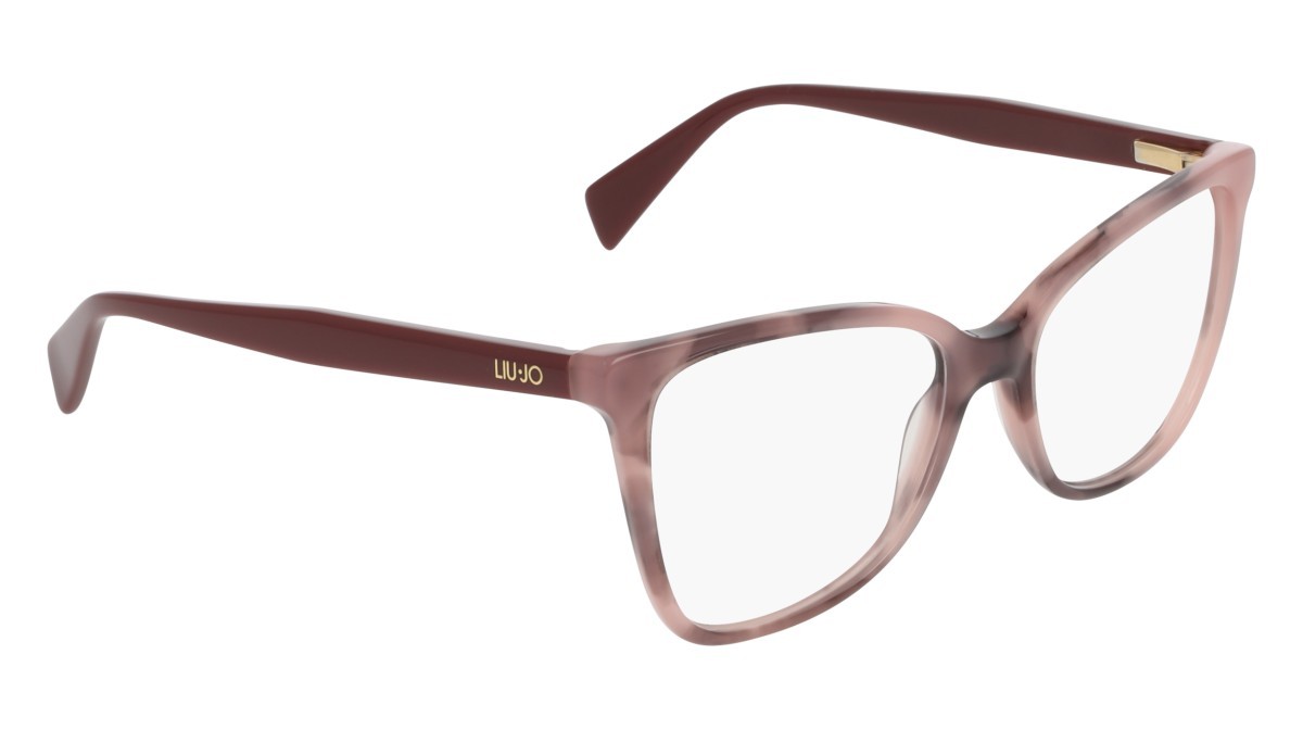 Occhiali da vista Liu Jo LJ2817 (658) colore rose tortoise forma pantos lenti colore - 3