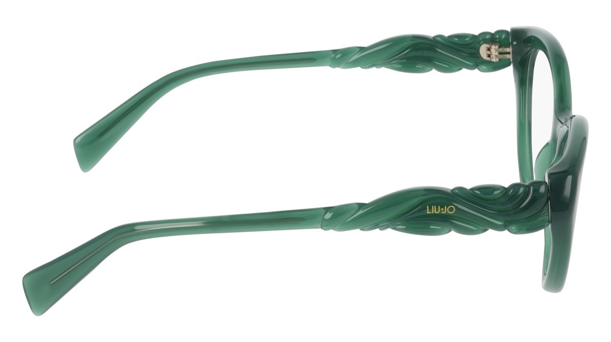 Occhiali da vista Liu Jo LJ2818 (316) colore sage forma cat eye lenti colore - 4