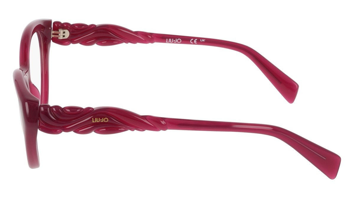 Occhiali da vista Liu Jo LJ2818 (515) colore cyclamen forma cat eye lenti colore - 2