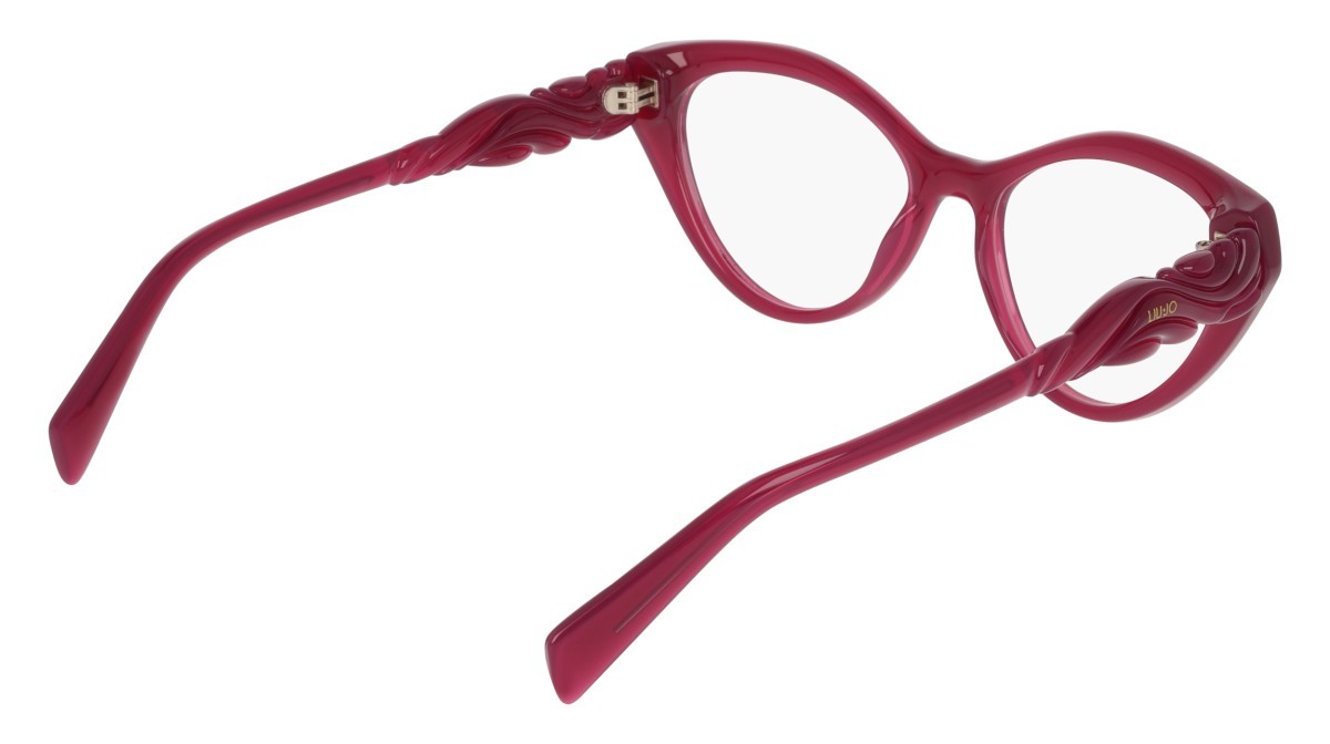 Occhiali da vista Liu Jo LJ2818 (515) colore cyclamen forma cat eye lenti colore - 2