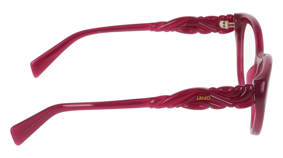 Occhiali da vista Liu Jo LJ2818 (515) colore cyclamen forma cat eye lenti colore - 2