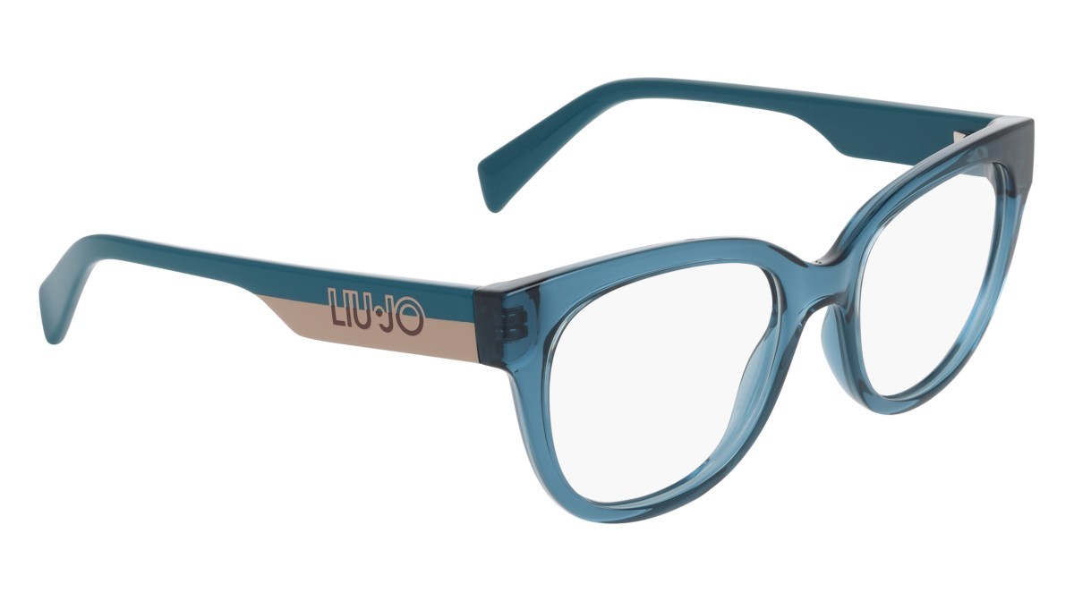 Occhiali da vista Liu Jo LJ2820 (425) colore light blue forma pantos lenti colore - 4
