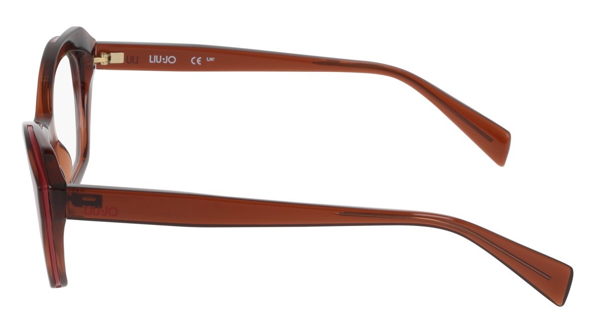 Eyeglasses Liu Jo LJ2821 (200) color brown shape pantos lenses colore - 2