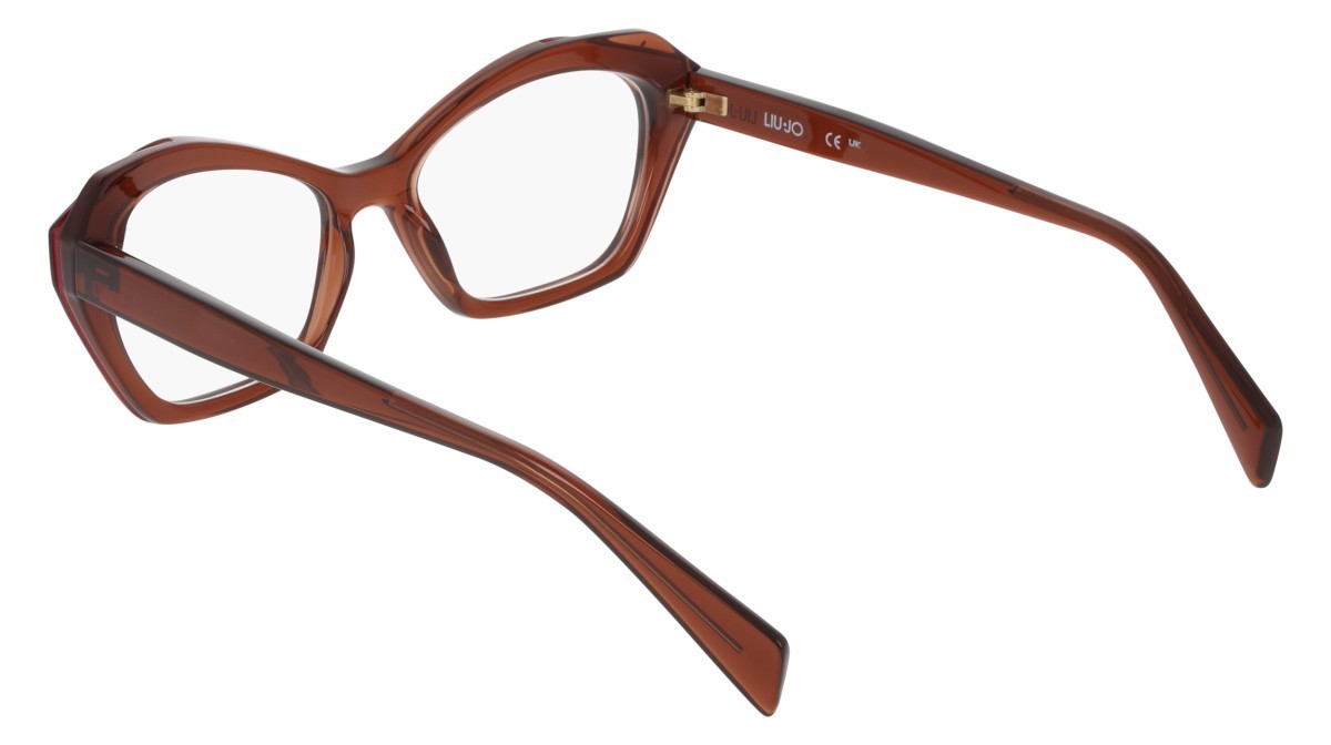 Eyeglasses Liu Jo LJ2821 (200) color brown shape pantos lenses colore - 2