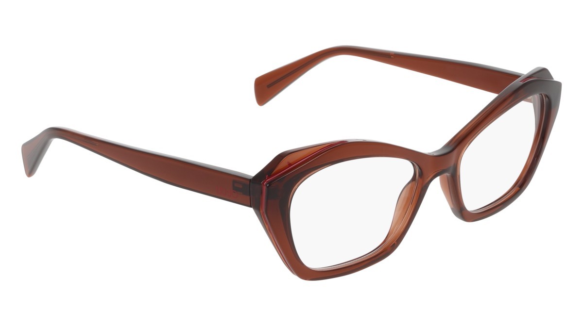 Eyeglasses Liu Jo LJ2821 (200) color brown shape pantos lenses colore - 2