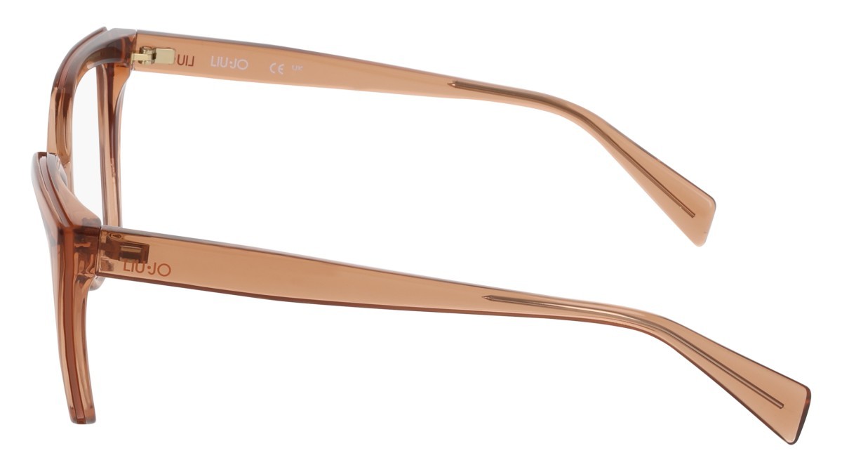 Occhiali da vista Liu Jo LJ2822 (210) colore light brown forma cat eye lenti colore - 4