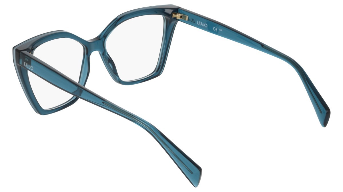 Brillen Liu Jo LJ2822 (423) farbe petrol form cat-eye gläser colore - 5