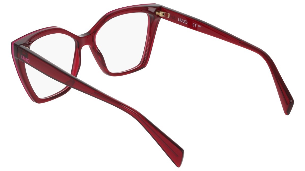 Occhiali da vista Liu Jo LJ2822 (600) colore red forma cat eye lenti colore - 3