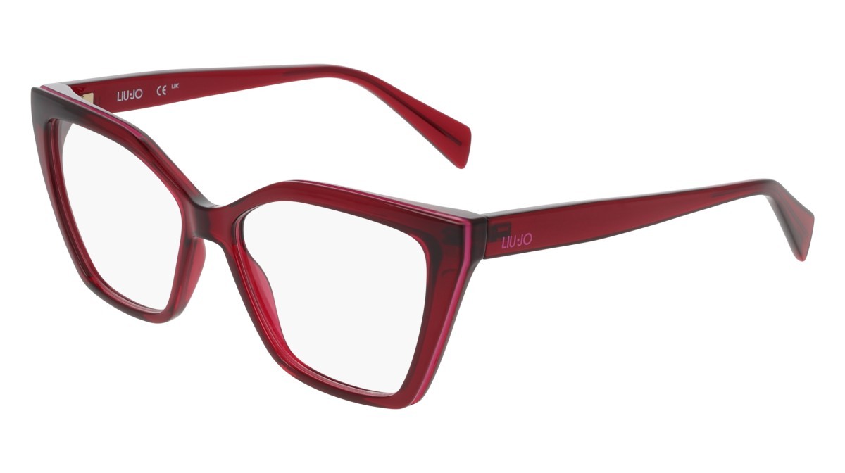 Occhiali da vista Liu Jo LJ2822 (600) colore red forma cat eye lenti colore - 3