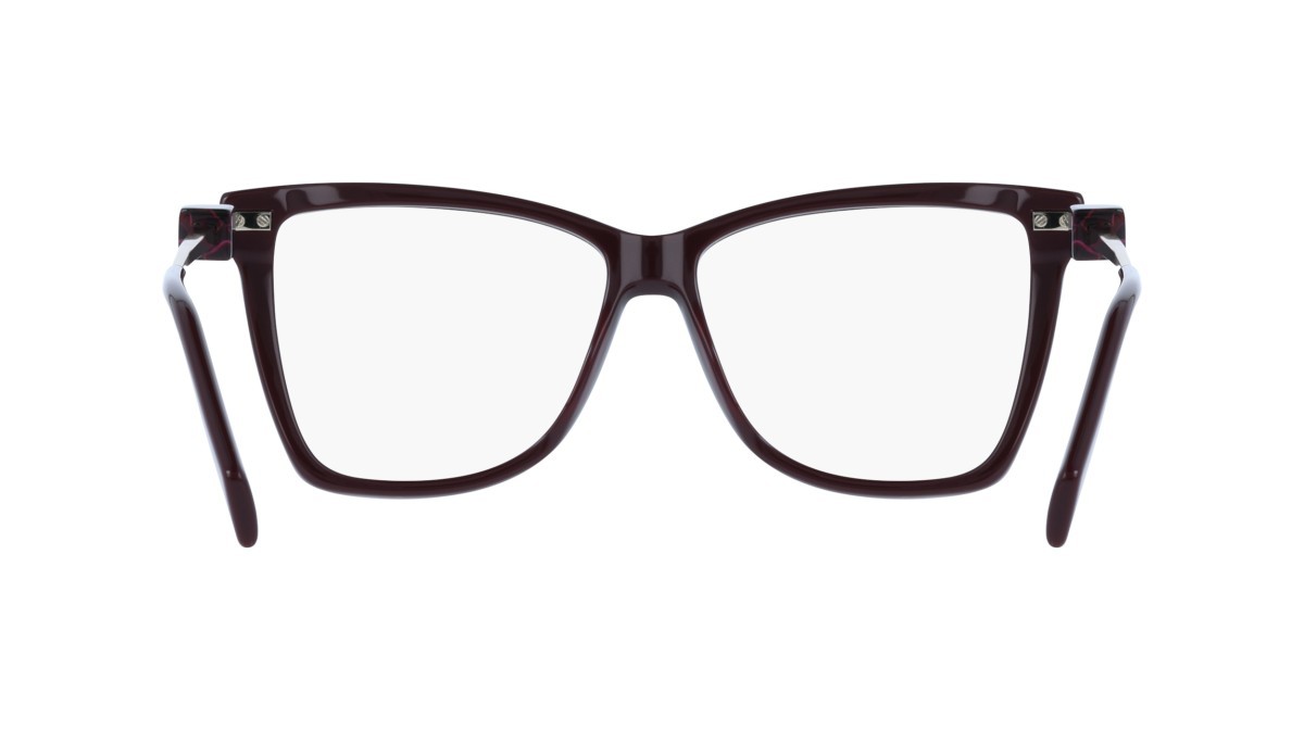 Occhiali da vista Liu Jo LJ2823 (601) colore burgundy forma rettangolare lenti colore - 3